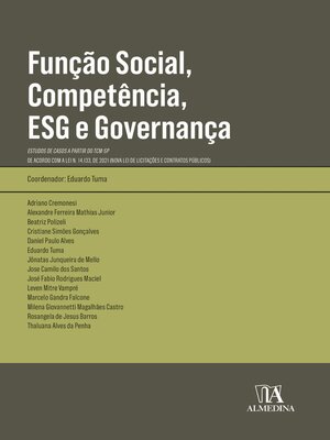 cover image of Função Social, Competência, ESG e Governança